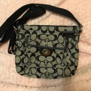 Slightly used Coach crossbody handbag
